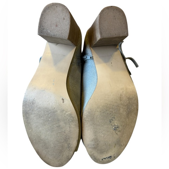 Kensie Fall Grey Suede Open Toe Boots - Picture 4 of 6